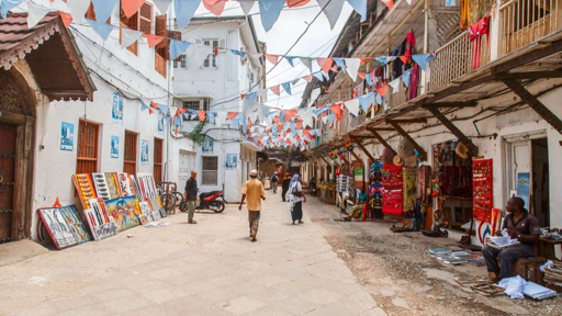 Zanzibar Stone Town streets