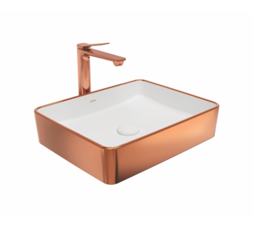 V1513 Varmora- Carina 520x415mm wash basin with semi pedestal