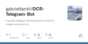 Bot Telegram nhận diện văn bản
