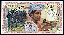Franc de la Martinique — Wikipédia
