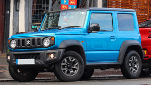 GaadiDrive.com | Exciting Suzuki Jimny Gets An Armata Makeover: Military Wheels, LED Roof lights, Retro Seats and More...